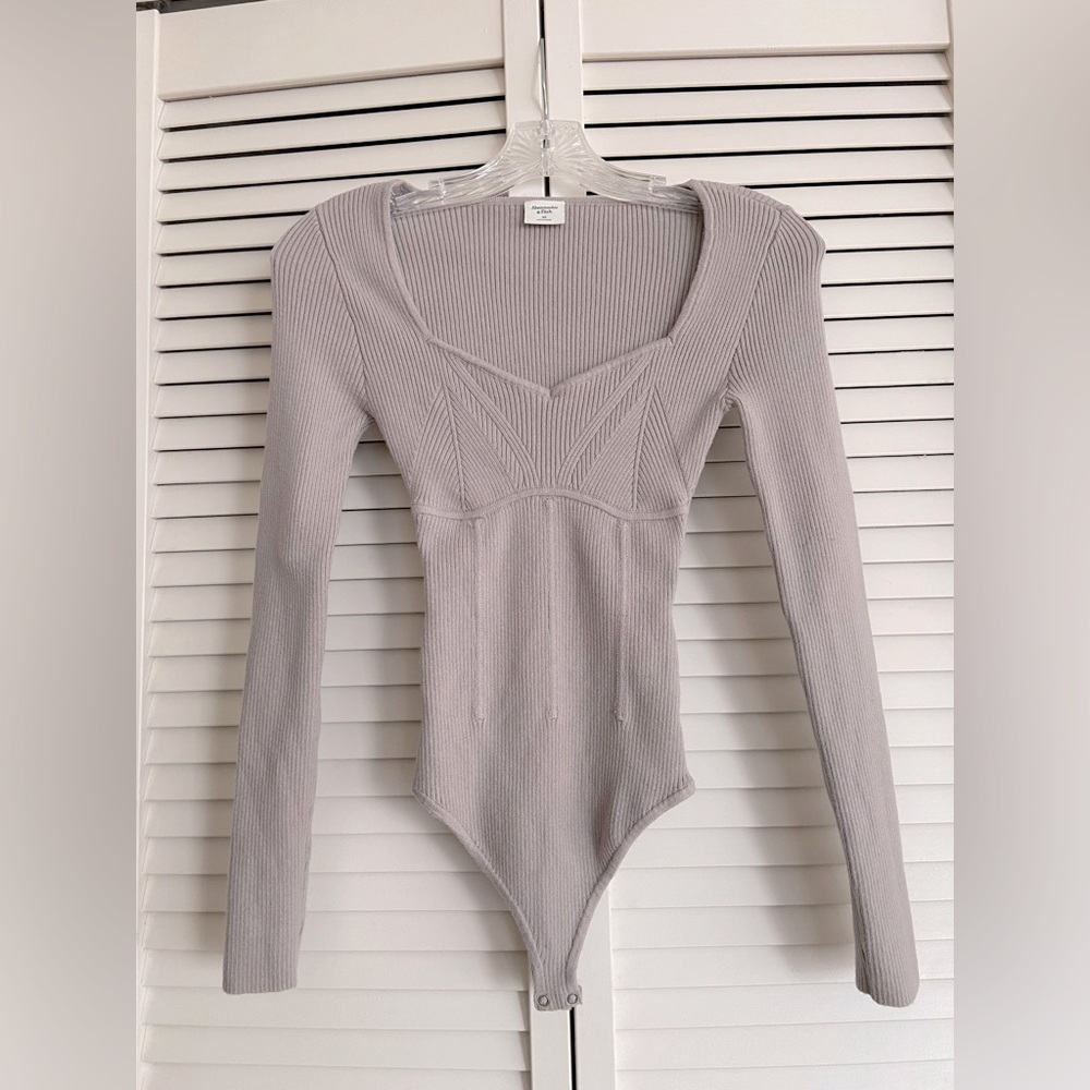 Abercrombie & Fitch Ribbed Bodysuit